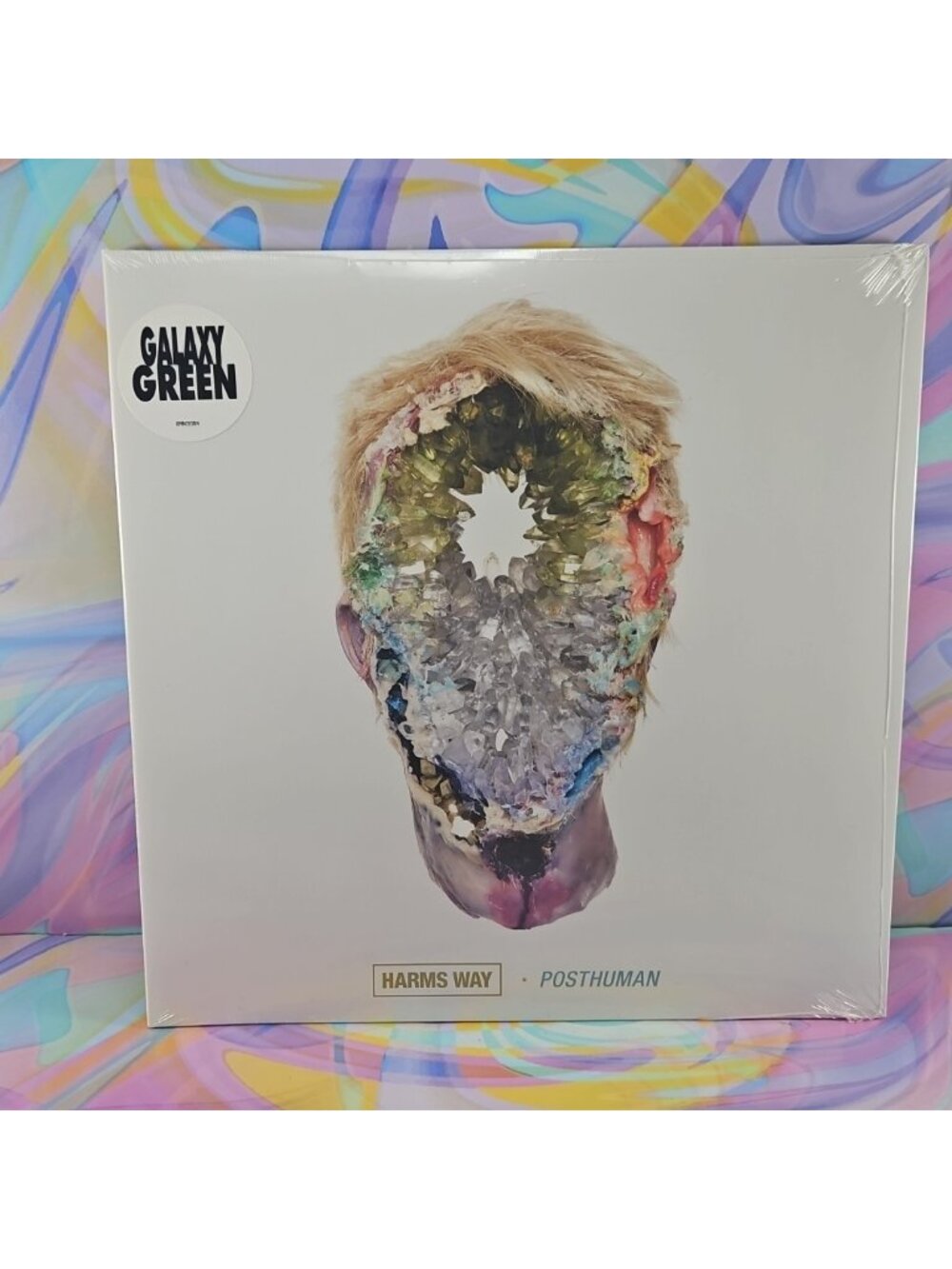 Posthuman by Harms Way (Record, 2023) New Sealed, Green Galaxy